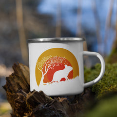 Degu Sun Tree | Emaille Tasse