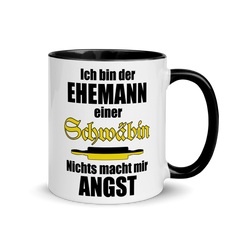 Ehemann einer Schwäbin | Zweifarbige Tasse