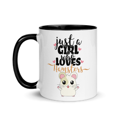 Just A Girl Who Loves Hamsters 2 | Zweifarbige Tasse