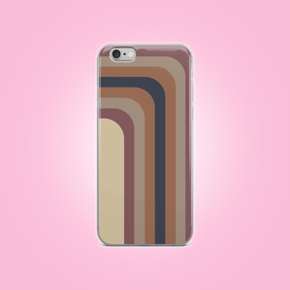 Zeigt soft colors shadow stripes colors of 2019 iphone case gift for woman and girls in Farbe 