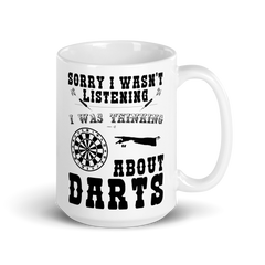Sorry I wasn't listening Darts | Cup