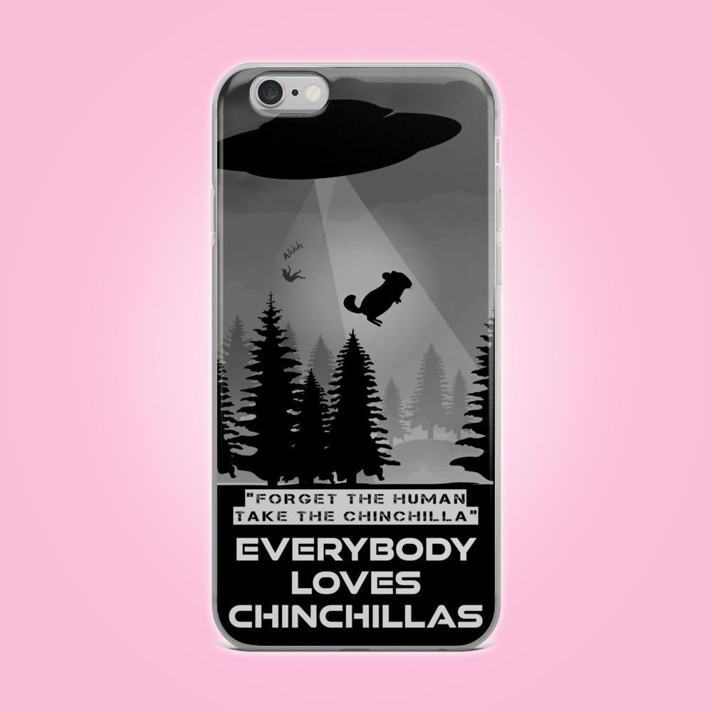 Zeigt chinchilla abduction ufo alien abduction iphone case funny saying for owners of chinchillas in Farbe iPhone 11