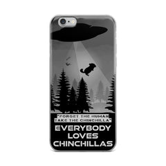 Zeigt Produktbild  Chinchilla Abduction | UFO Alien Abduction | iPhone Case | Funny Saying For Owners of Chinchillas
