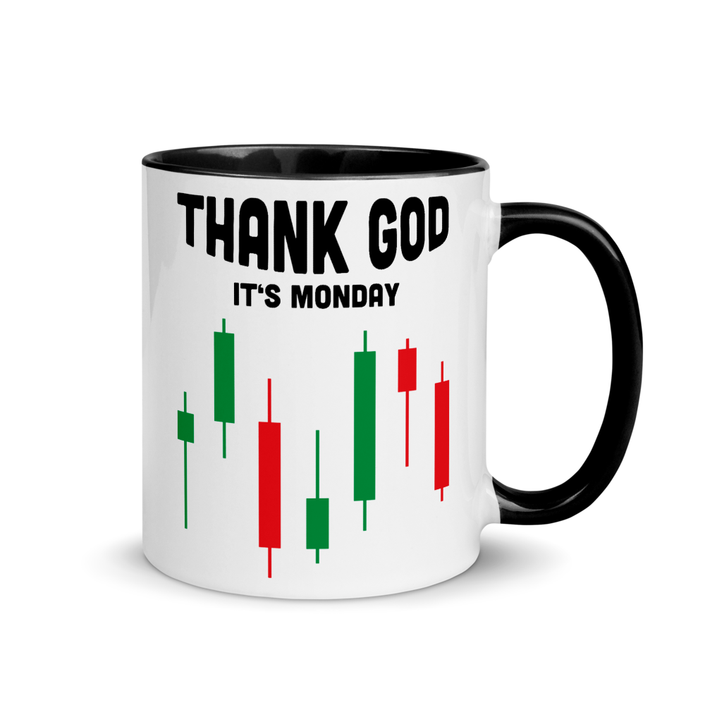 Lustiger Day Trader Spruch für Forexhändler und Aktienhändler zweifarbige Tasse online kaufen