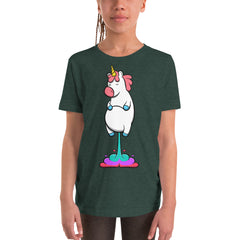 Furzendes Einhorn | T-Shirt für Kinder & Jugendliche