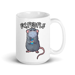 Ew People mug with rat