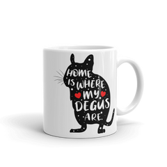 Home Is Where My Degus Are | Cup