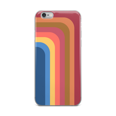 Zeigt retro touch iphone schutzhulle streifen in Farbe iPhone 6 Plus/6s Plus
