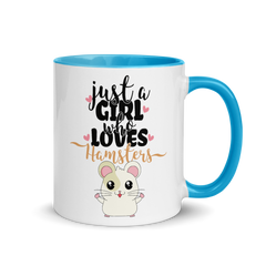 Just A Girl Who Loves Hamsters 2 | Zweifarbige Tasse