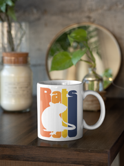 rats | vintage color rat | Cup