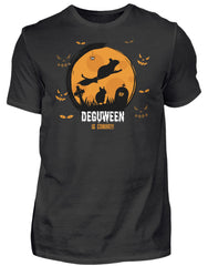 DEGUWEEN | Degu Halloween | Herren Shirt in Black in Größe S