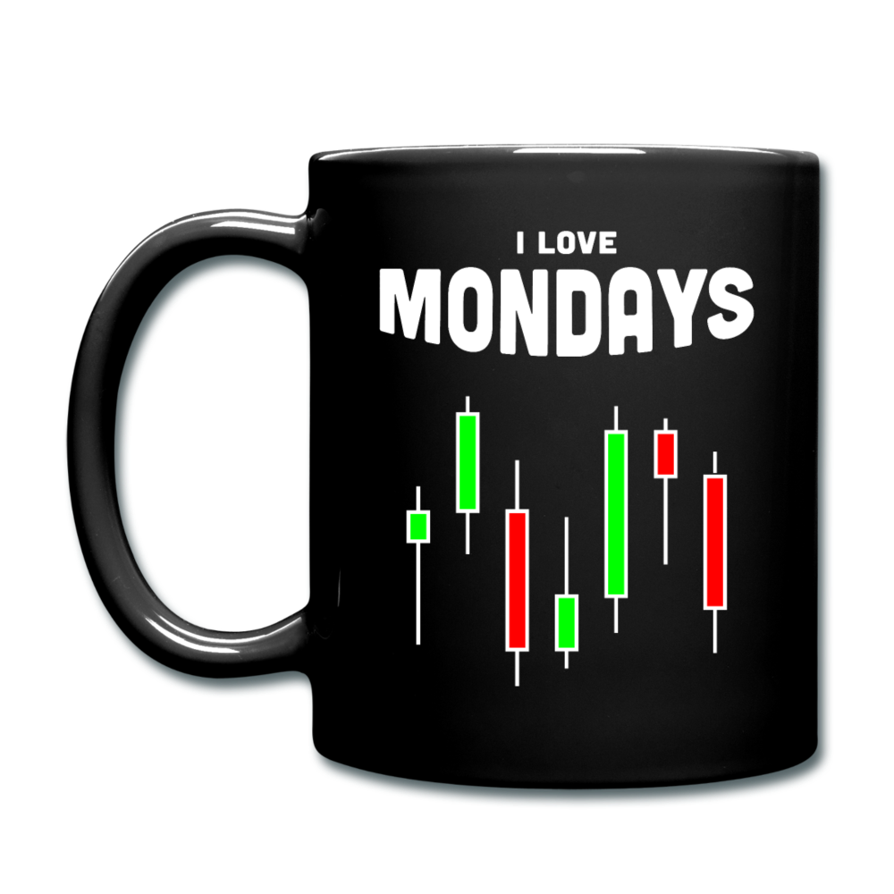 I Love Mondays - Schwarz