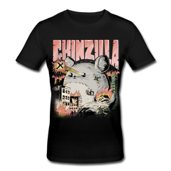 Chinzilla Bio-T-Shirt - Schwarz