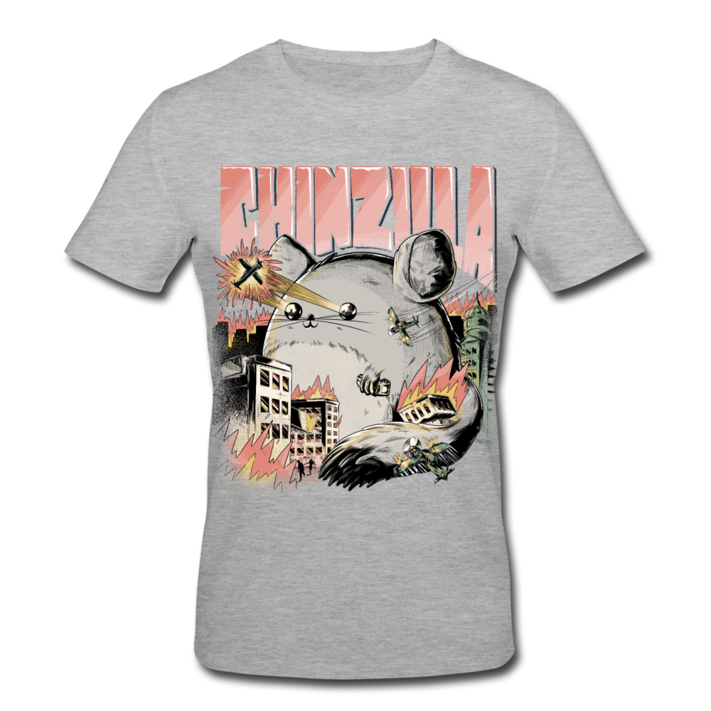 Chinzilla Bio-T-Shirt - Grau meliert