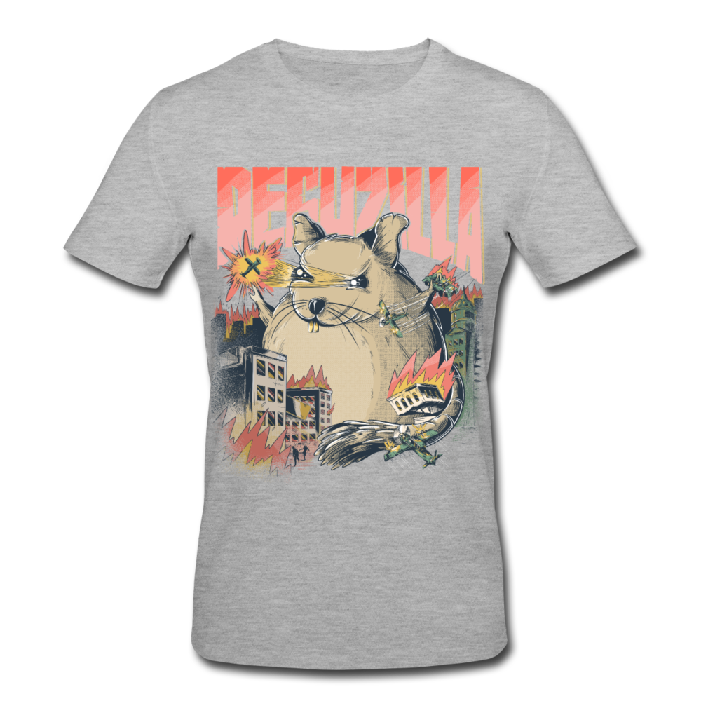 Deguzilla Bio-T-Shirt - Grau meliert