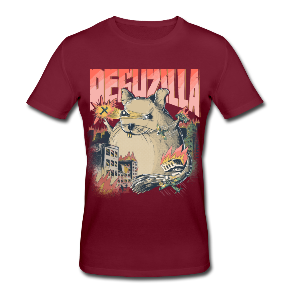 Deguzilla Bio-T-Shirt - Burgunderrot
