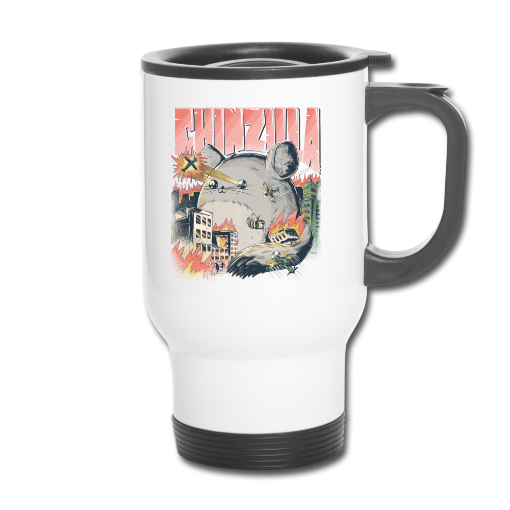 CHINZILLA  | Reisetasse - Weiß