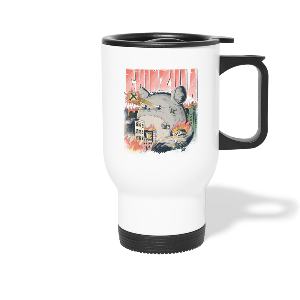 CHINZILLA  | Reisetasse - Weiß