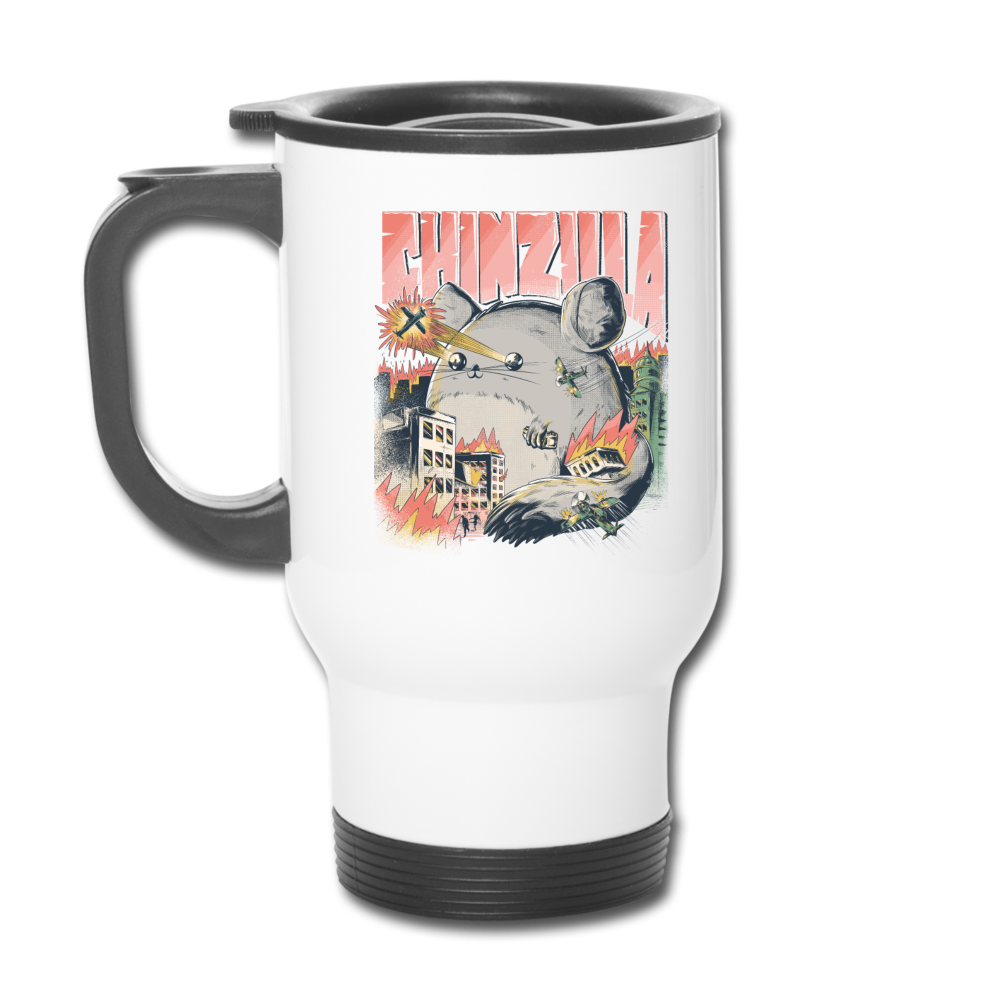 CHINZILLA  | Reisetasse - Weiß