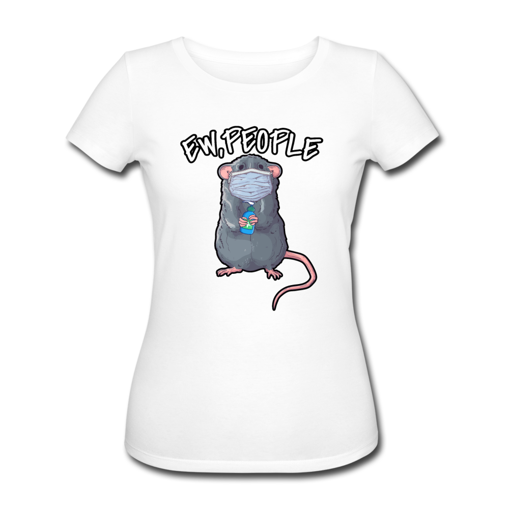 Ew People Ratte | Frauen Bio-T-Shirt - Weiß