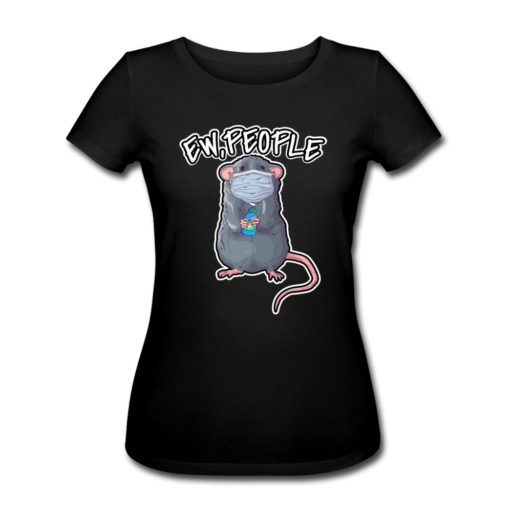 Ew People Ratte | Frauen Bio-T-Shirt - Schwarz