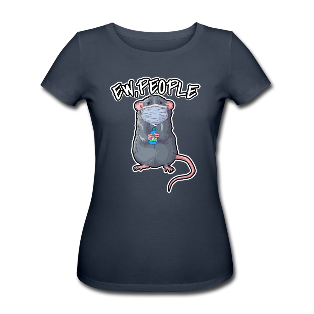 Ew People Ratte | Frauen Bio-T-Shirt - Navy