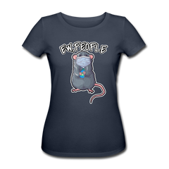 Ew People Ratte | Frauen Bio-T-Shirt - Navy