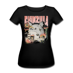 CHINZILLA | Frauen Bio-T-Shirt - Schwarz