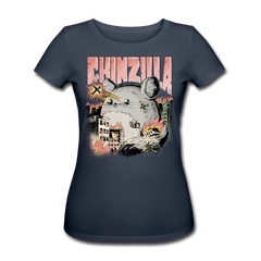CHINZILLA | Frauen Bio-T-Shirt - Navy