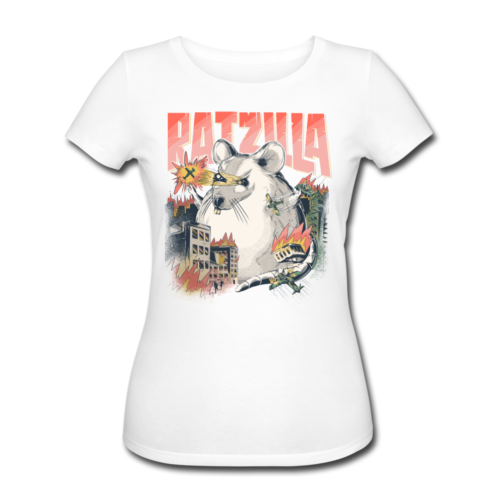 RATZILLA | Frauen Bio-T-Shirt - Weiß