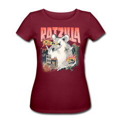RATZILLA | Frauen Bio-T-Shirt - Burgunderrot