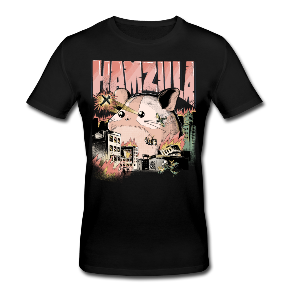 HAMZILLA | Männer Bio-T-Shirt - Schwarz