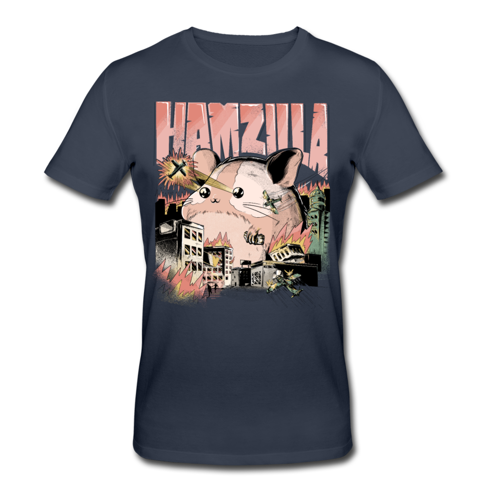 HAMZILLA | Männer Bio-T-Shirt - Navy
