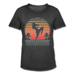 Muay Thai | Männer Vintage T-Shirt - Vintage Schwarz