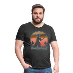 Samurai I | Männer Vintage T-Shirt - Vintage Schwarz