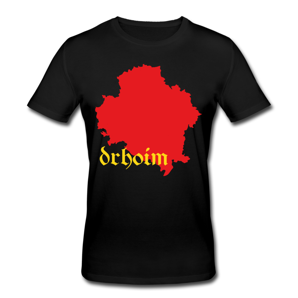 drhoim | Männer Bio-T-Shirt - Schwarz
