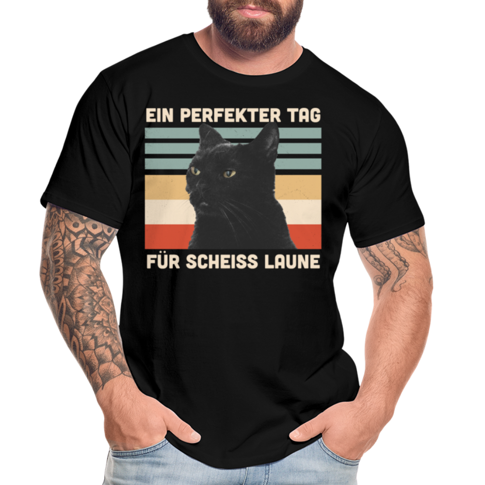 Perfekter Tag | Männer Premium Bio T-Shirt - Schwarz