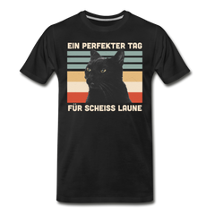 Perfekter Tag | Männer Premium Bio T-Shirt - Schwarz