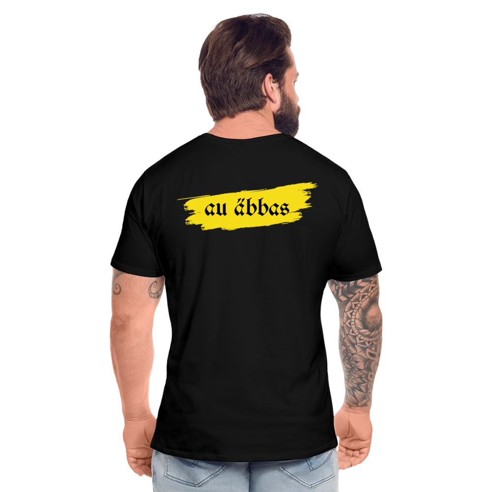 henda schdohd au äbbas | Premium Bio T-Shirt - Schwarz