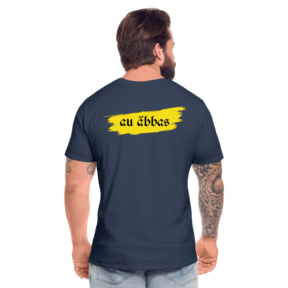 henda schdohd au äbbas | Premium Bio T-Shirt - Navy