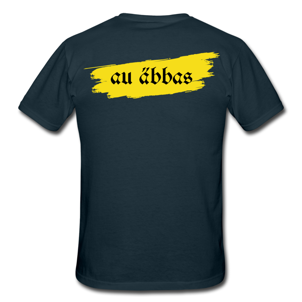 henda schdohd au äbbas | Männer T-Shirt - Navy