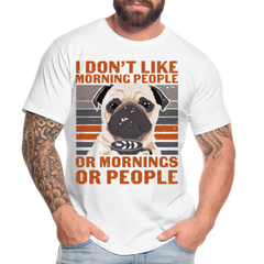 Morning People Männer Premium Bio T-Shirt - Weiß