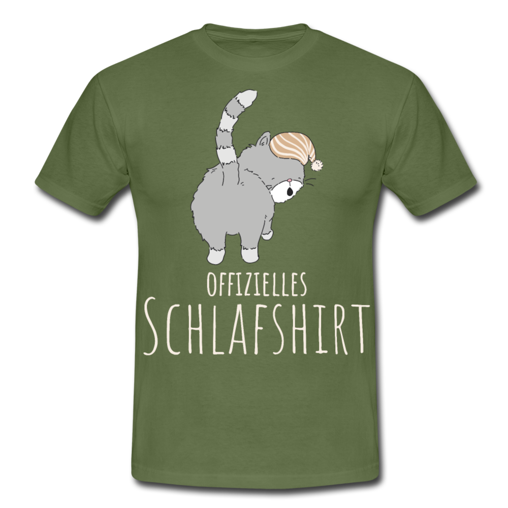 Schlafshirt I | Männer T-Shirt - Militärgrün