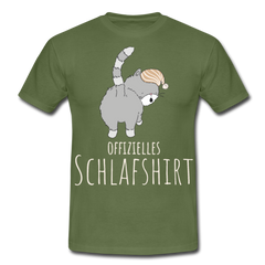 Schlafshirt I | Männer T-Shirt - Militärgrün