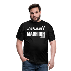Jahaa!! | Männer T-Shirt - Schwarz