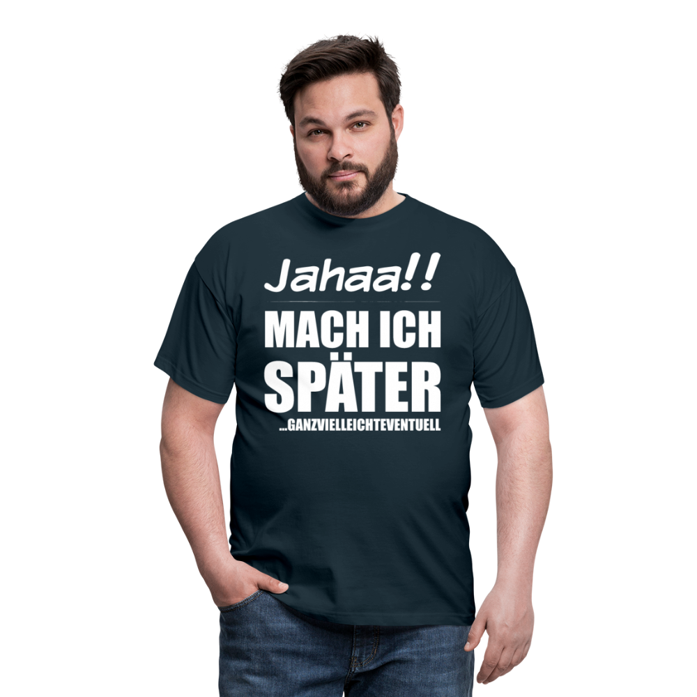 Ganzvielleichteventuell | Männer T-Shirt - Navy