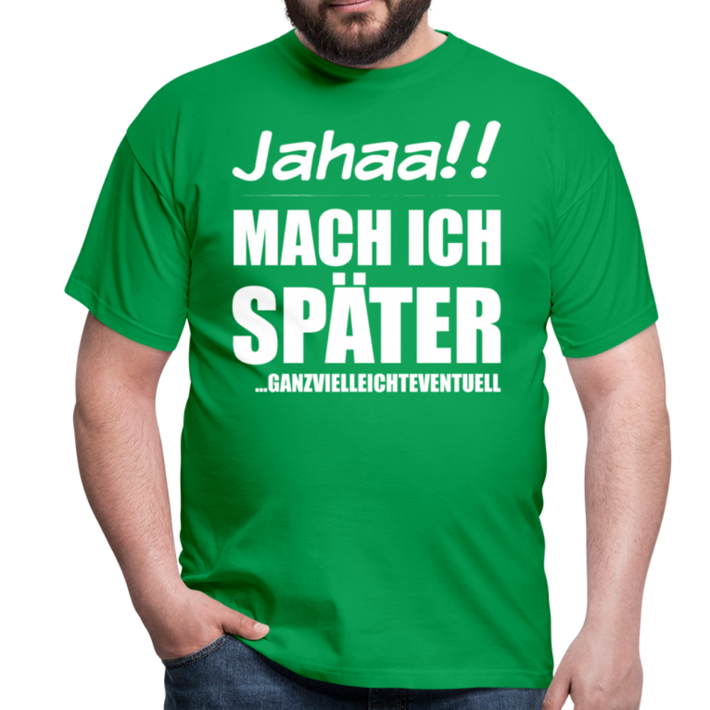 Ganzvielleichteventuell | Männer T-Shirt - Kelly Green