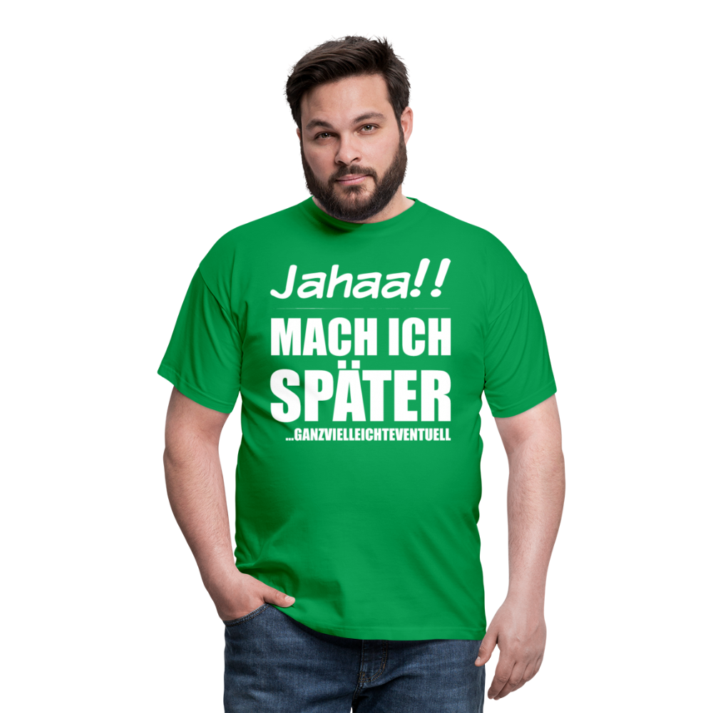 Ganzvielleichteventuell | Männer T-Shirt - Kelly Green