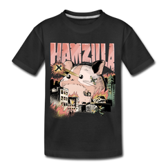 Hamzilla | Teenager Premium Bio T-Shirt - Schwarz