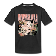 Hamzilla | Kinder Premium Bio T-Shirt - Schwarz